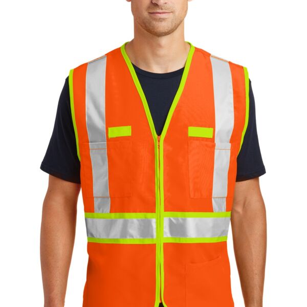 Ansi 107 Class 2 Dual Color Safety Vest Thumbnail