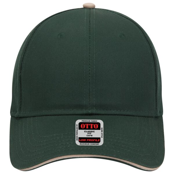 OTTO CAP® 6 Panel Low Profile Baseball Cap Thumbnail