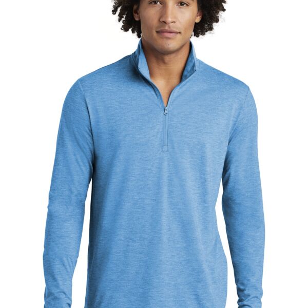 PosiCharge ® Tri Blend Wicking 1/4 Zip Pullover Thumbnail