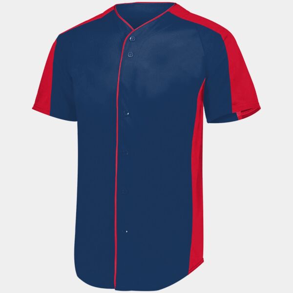 Full-Button Baseball Jersey Thumbnail