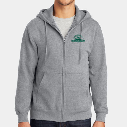 Essential Fleece Full Zip Hooded Sweatshirt Thumbnail