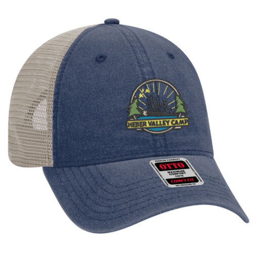 OTTO CAP "OTTO COMFY FIT" 6 Panel Low Profile Mesh Back Trucker Hat Thumbnail