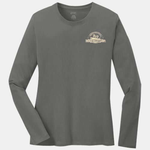 Ladies Long Sleeve Core Cotton Tee Thumbnail