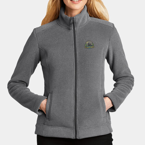 Ladies Ultra Warm Brushed Fleece Jacket Thumbnail