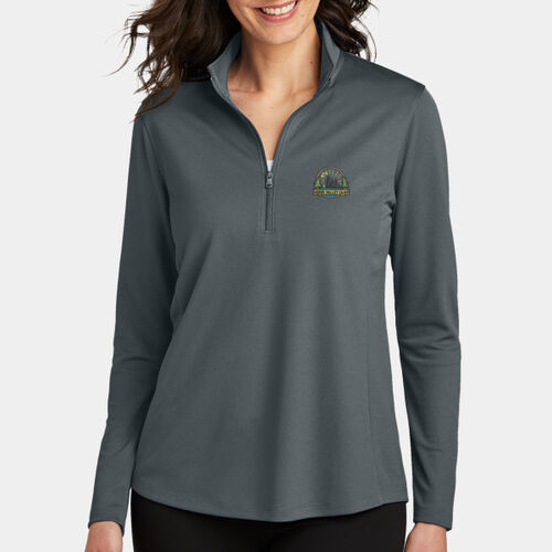 Ladies Dry Zone ® UV Micro Mesh 1/4 Zip Thumbnail