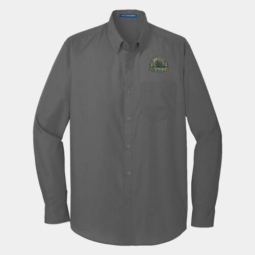 Long Sleeve Carefree Poplin Shirt Thumbnail