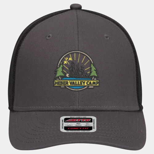 OTTO Comfy Fit 6 Panel Low Profile Mesh Back Baseball Cap Thumbnail