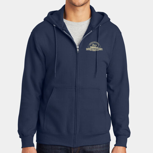 Essential Fleece Full Zip Hooded Sweatshirt 2 Thumbnail
