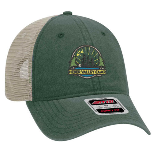 6 Panel Low Profile Mesh Back Trucker Hat CLOSEOUT Thumbnail